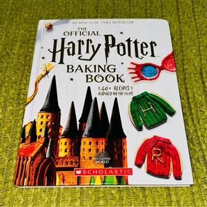 Harry Potter Official Baking Book Hardcover Hogwarts Dessert Cookbook